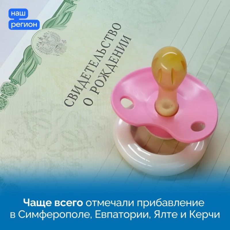 За первый квартал года в Крыму появился на свет 5 181 малыш За первый квартал года в Крыму появился на свет 5 181 малыш