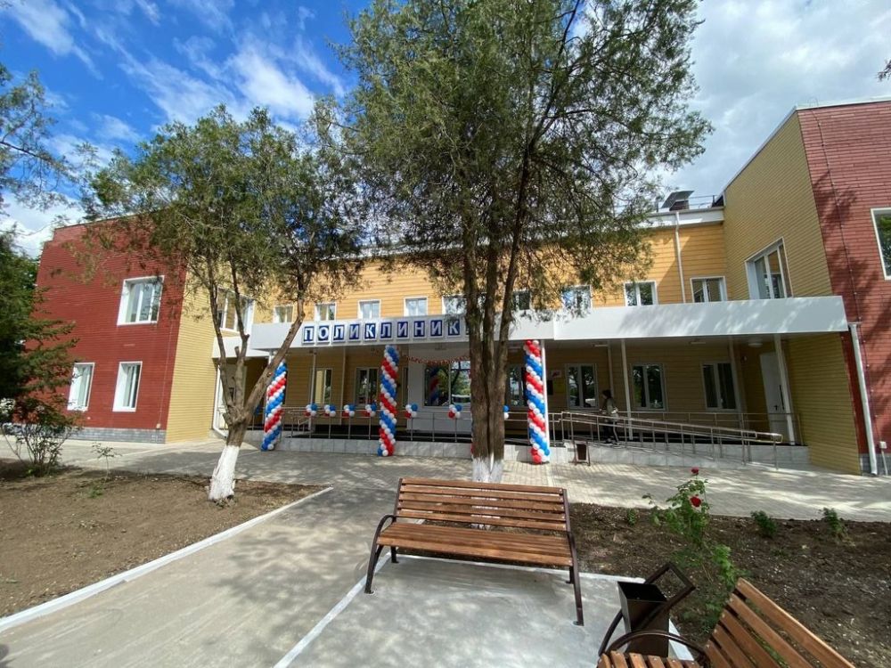 В Крымском поселке городского типа Красногвардейское после капитального ремонта открылась поликлиника В Крымском поселке городского типа Красногвардейское после капитального ремонта открылась поликлиника