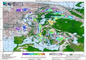 Обзор погодных условий в Европейском регионе в период с 28 по 29 мая 2024 г. Обзор погодных условий в Европейском регионе в период с 28 по 29 мая 2024 г.
