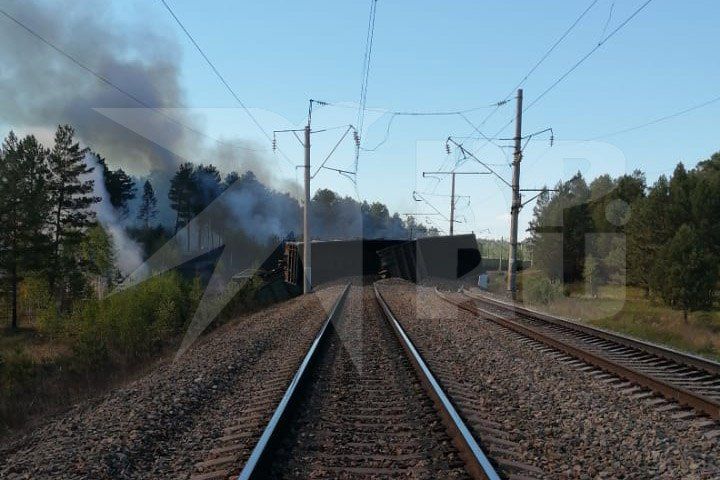 29 вагонов с углем сошли с рельсов в Приамурье 29 вагонов с углем сошли с рельсов в Приамурье