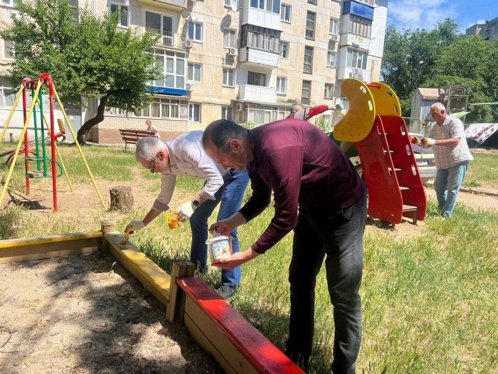 Александр Овдиенко: Искренние слова благодарности депутатам Сакского городского совета фракции "Единая Россия" за активное участие в подготовке города к празднику детства Александр Овдиенко: Искренние слова благодарности депутатам Сакского городского совета фракции "Единая Россия" за активное участие в подготовке города к празднику детства