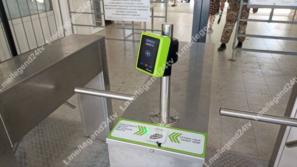 В Севастополе налаживают работу новых терминалов на причалах В Севастополе налаживают работу новых терминалов на причалах