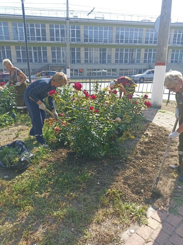 #зеленхоз. Покос травы на городских территориях и улицах продолжается. Служба городского хозяйства трудится в районе... #зеленхоз. Покос травы на городских территориях и улицах продолжается. Служба городского хозяйства трудится в районе...