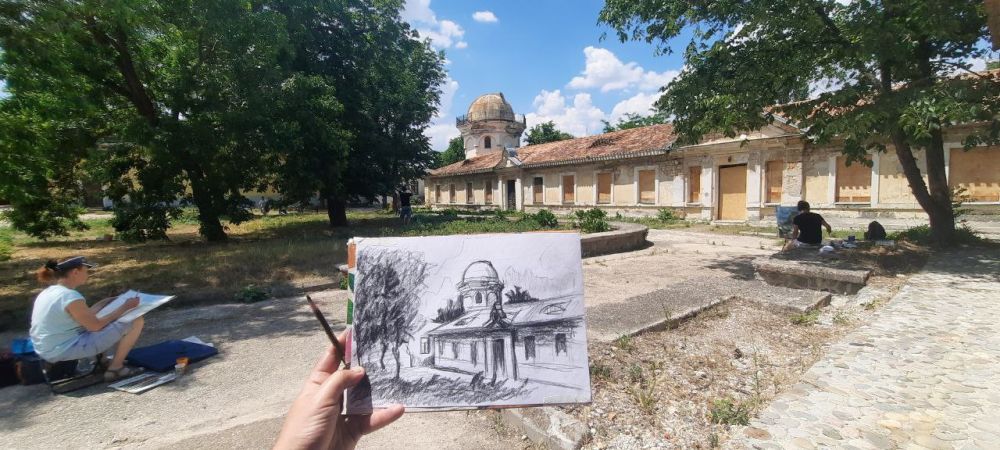 Пленэр - итоги. 8 июня 2024 г на территории памятника архитектуры федерального значения "Усадьба академика П. . алласа" был... Пленэр - итоги. 8 июня 2024 г на территории памятника архитектуры федерального значения "Усадьба академика П. . алласа" был...