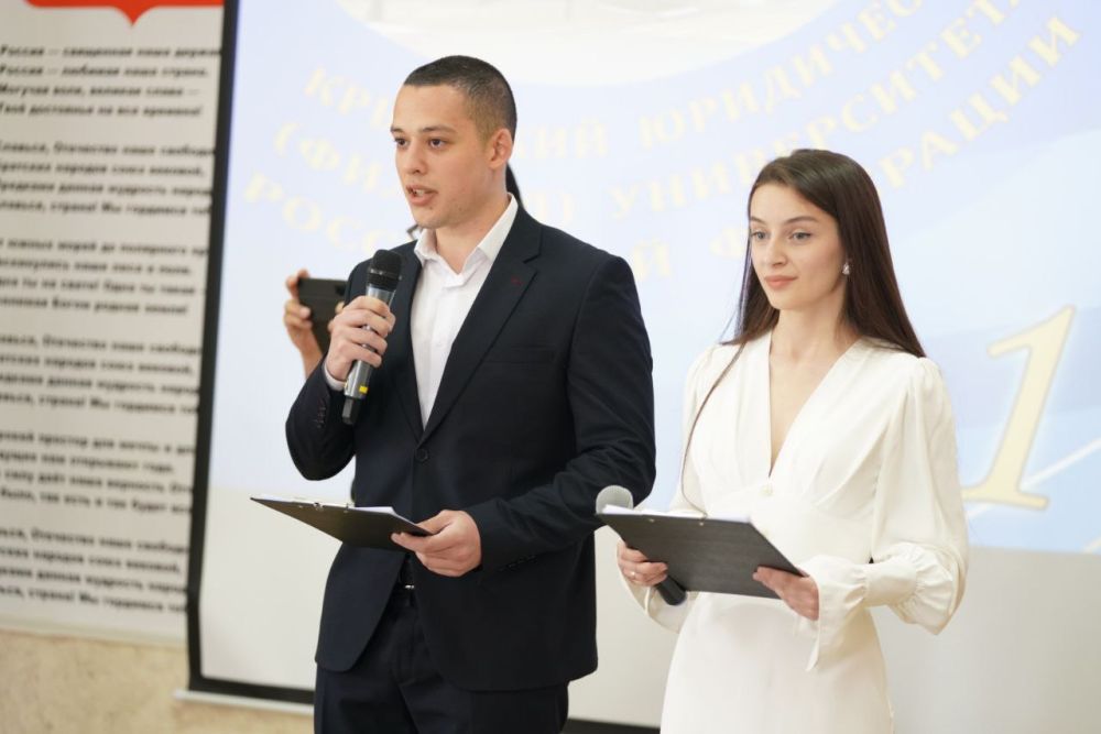Алексей Зинченко: Сегодня поздравил студентов Крымского юридического института (филиала) Университета прокуратуры Российской Федерации с юбилеем! Алексей Зинченко: Сегодня поздравил студентов Крымского юридического института (филиала) Университета прокуратуры Российской Федерации с юбилеем!