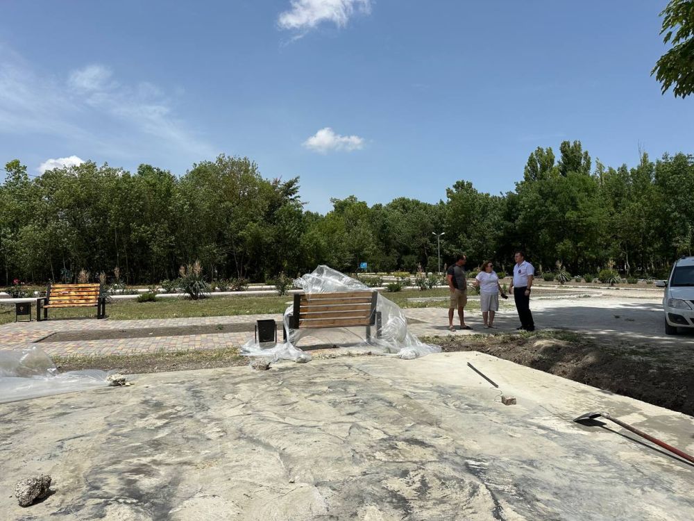 Антон Кравец: Провел мониторинг работ в с.Изобильное по установке детского спортивного комплекса Антон Кравец: Провел мониторинг работ в с.Изобильное по установке детского спортивного комплекса
