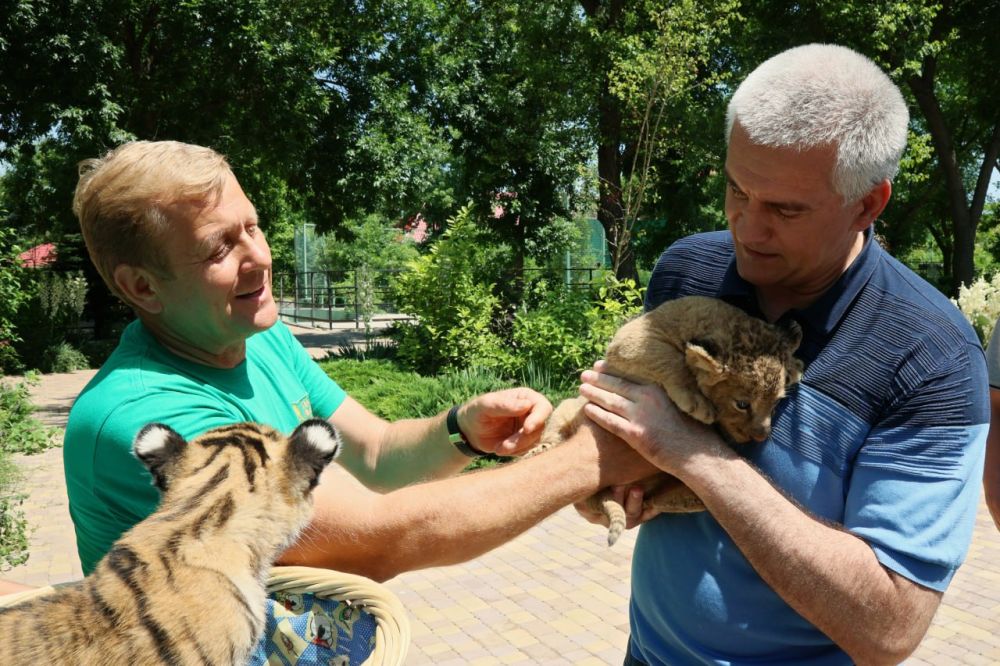 Сергей Аксёнов: Посетил сафари-парк «Тайган» в Белогорском районе, где осмотрел территорию Сергей Аксёнов: Посетил сафари-парк «Тайган» в Белогорском районе, где осмотрел территорию