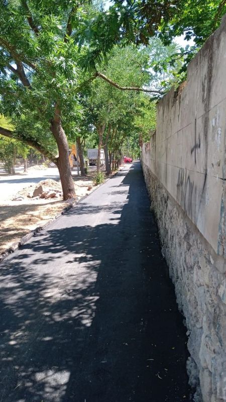 В г. впатория завершено 85% работ по обустройству тротуаров В г. впатория завершено 85% работ по обустройству тротуаров