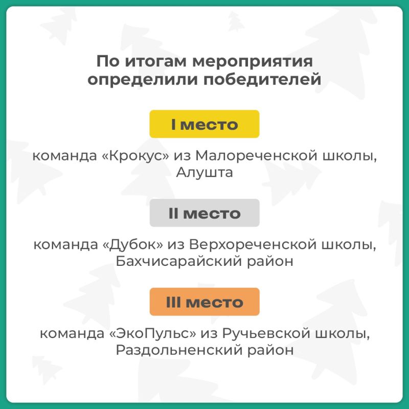 В Алуште на базе лесоохотничьего хозяйства прошел Республиканский слет школьных лесничеств В Алуште на базе лесоохотничьего хозяйства прошел Республиканский слет школьных лесничеств