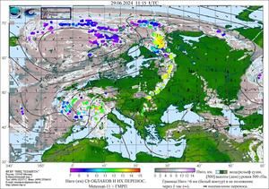 Обзор погодных условий в Европейском регионе в период с 29 июня по 1 июля 2024 г. Обзор погодных условий в Европейском регионе в период с 29 июня по 1 июля 2024 г.