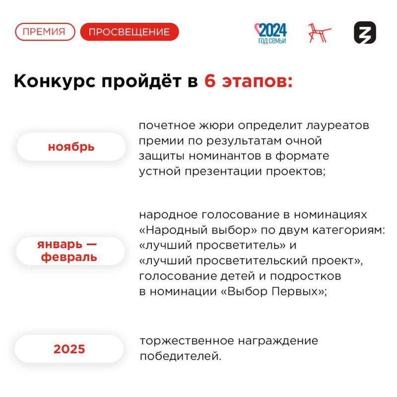 Получите главную просветительскую награду страны! Получите главную просветительскую награду страны!