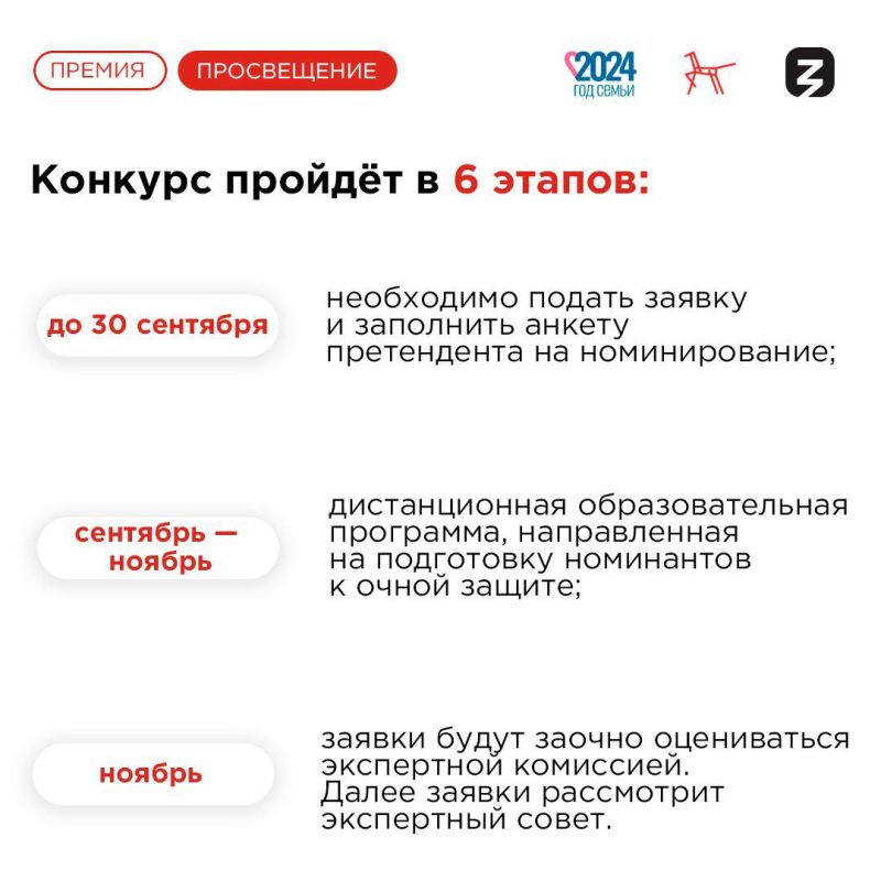 Получите главную просветительскую награду страны! Получите главную просветительскую награду страны!