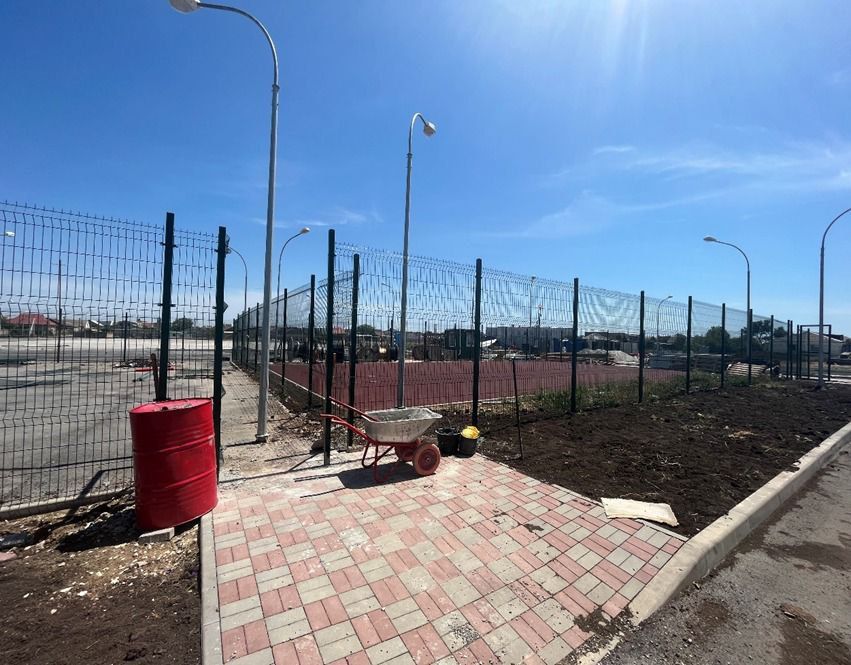 В Евпаторийском микрорайоне Исмаил-бей продолжается строительство школы на 480 мест В Евпаторийском микрорайоне Исмаил-бей продолжается строительство школы на 480 мест