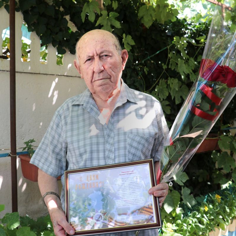 Леонид Андреевич Воробьев отмечает 89-летие