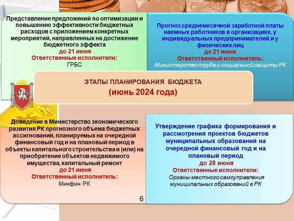 В Минфине Крыма полным ходом идет планирование бюджета на предстоящую трехлетку В Минфине Крыма полным ходом идет планирование бюджета на предстоящую трехлетку