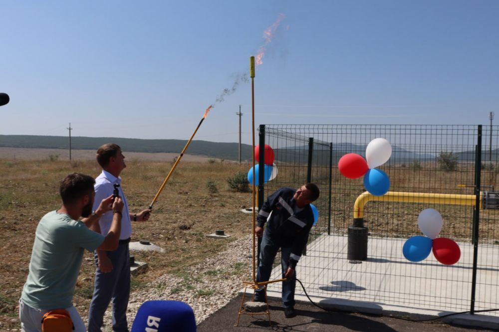 В Кировском районе состоялся торжественный пуск газа