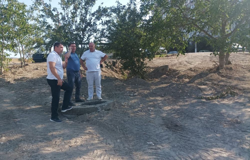#городские_новости. Председатель Совета министров Крыма Юрий ГОЦАНЮК и. о. главы администрации Олег КАТОРГИН осмотрели... #городские_новости. Председатель Совета министров Крыма Юрий ГОЦАНЮК и. о. главы администрации Олег КАТОРГИН осмотрели...
