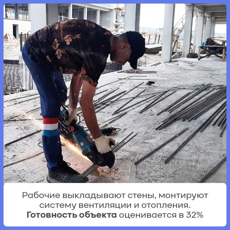 В Феодосии продолжается строительство школы на 800 мест В Феодосии продолжается строительство школы на 800 мест