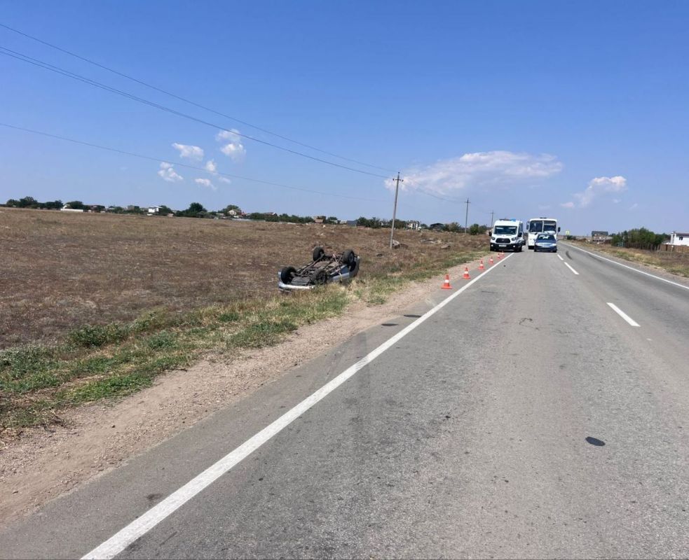 В Крыму в ДТП погиб водитель Toyota Land Cruiser В Крыму в ДТП погиб водитель Toyota Land Cruiser