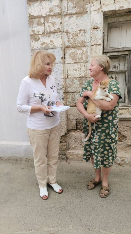 Эммилия Леонова: Сегодня провела встречу с жителями частного сектора Старой части города Евпатории Эммилия Леонова: Сегодня провела встречу с жителями частного сектора Старой части города Евпатории