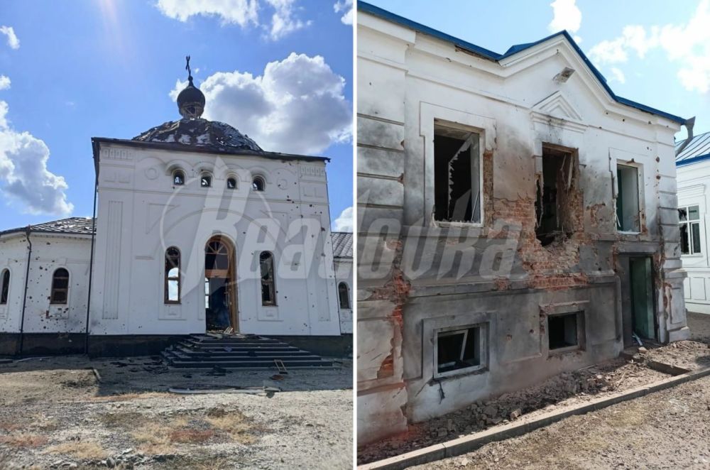 Один человек погиб из-за удара ВСУ по Свято-Николаевскому Белогорскому монастырю в Курской области — монахи смогли эвакуироваться под шквальным огнем врага Один человек погиб из-за удара ВСУ по Свято-Николаевскому Белогорскому монастырю в Курской области — монахи смогли эвакуироваться под шквальным огнем врага