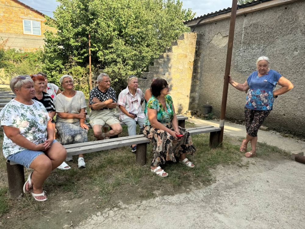Александр Дудинов: Продолжаю встречи с жителями Черноморского района Александр Дудинов: Продолжаю встречи с жителями Черноморского района
