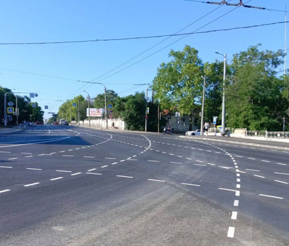102 дороги общей протяжённостью 50 километров отремонтировали в Севастополе за полгода 102 дороги общей протяжённостью 50 километров отремонтировали в Севастополе за полгода