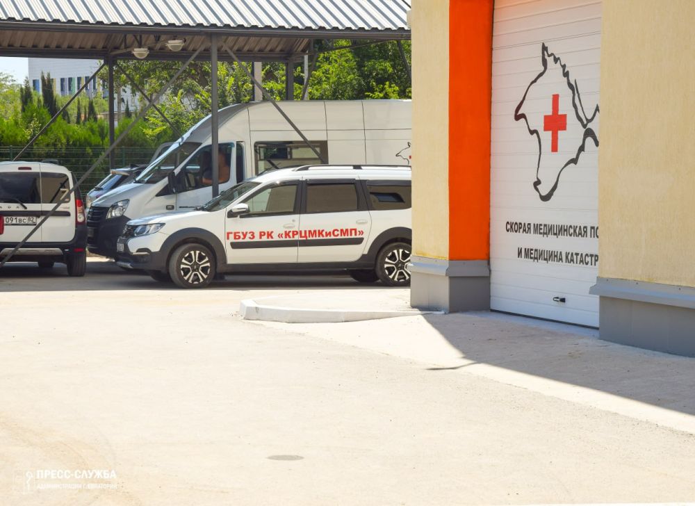 В Евпатории открыли подстанцию скорой помощи В Евпатории открыли подстанцию скорой помощи