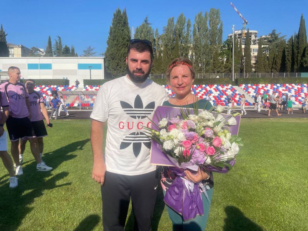 Галина Огнёва: Алушта - это территория спорта! Галина Огнёва: Алушта - это территория спорта!