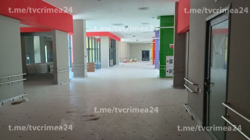 В Евпатории детский реабилитационный центр готов на 87% В Евпатории детский реабилитационный центр готов на 87%