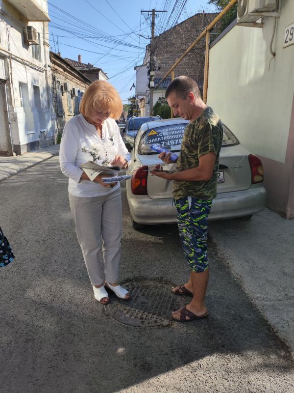 Эммилия Леонова: Продолжаю обходы частного сектора Старой части города Эммилия Леонова: Продолжаю обходы частного сектора Старой части города