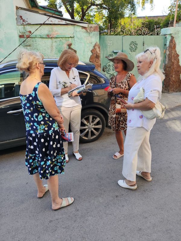 Эммилия Леонова: Продолжаю обходы частного сектора Старой части города Эммилия Леонова: Продолжаю обходы частного сектора Старой части города