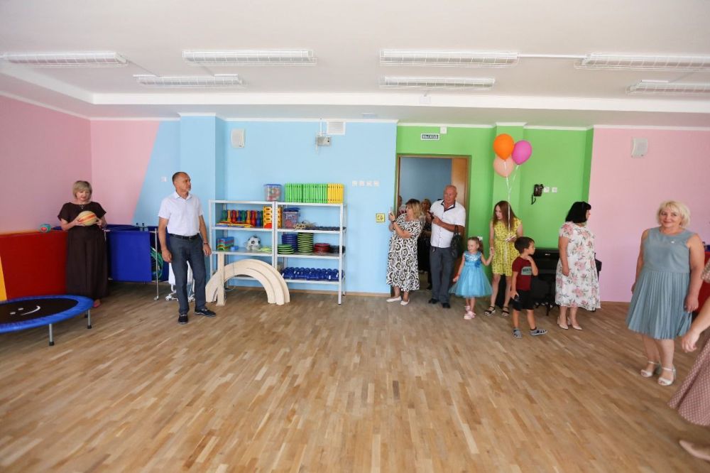 Сегодня состоялось торжественное открытие нового детского сада в селе Доброе Симферопольского района Сегодня состоялось торжественное открытие нового детского сада в селе Доброе Симферопольского района