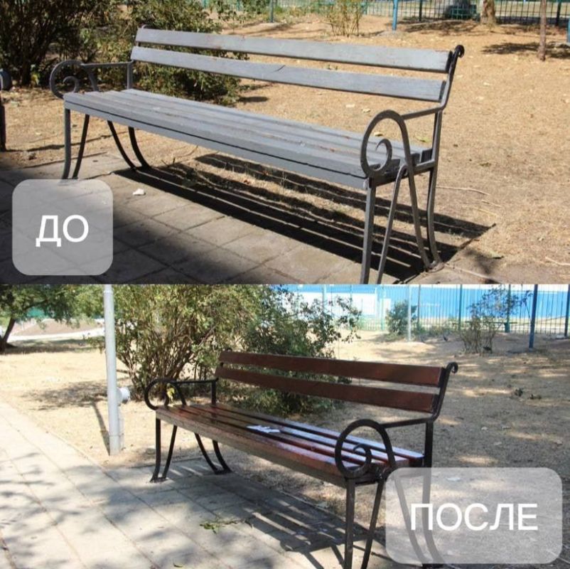 #жкх. Аллея у ФОКа в районе школы № 26 преобразилась. Бригада коммунальщиков завершает работы на этом объекте. Специалисты отремонтировали и покрасили лавочки, обновили краску на урнах #жкх. Аллея у ФОКа в районе школы № 26 преобразилась. Бригада коммунальщиков завершает работы на этом объекте. Специалисты отремонтировали и покрасили лавочки, обновили краску на урнах