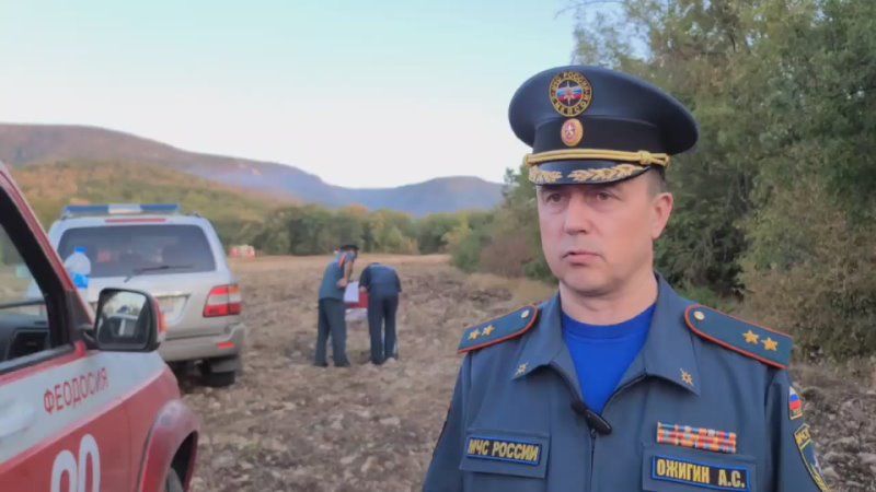 Начальник Главного управления МЧС России по Республике Крым генерал-лейтенант внутренней службы Аркадий Ожигин о пожаре в Кировском районе