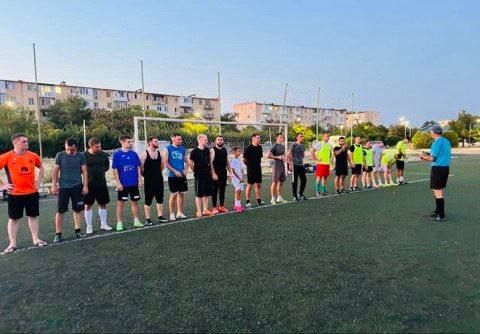 Команда сакских полицейских стала победителем в футбольном матче Команда сакских полицейских стала победителем в футбольном матче