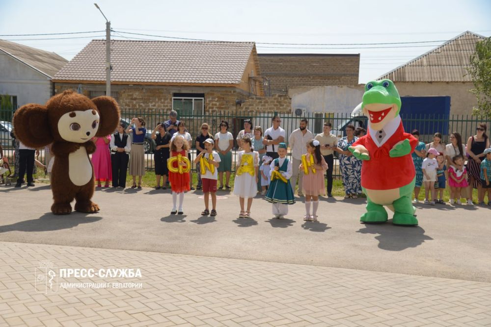 Новый детский сад на 135 мест открыли в Евпатории Новый детский сад на 135 мест открыли в Евпатории