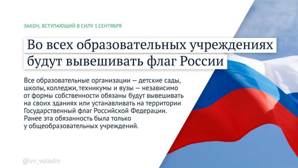 Владимир Немцев: Какие законы вступают в силу в сентябре 2024 года Владимир Немцев: Какие законы вступают в силу в сентябре 2024 года