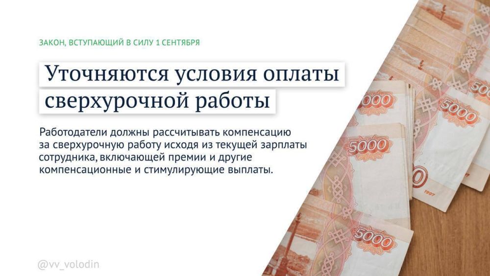 Владимир Немцев: Какие законы вступают в силу в сентябре 2024 года Владимир Немцев: Какие законы вступают в силу в сентябре 2024 года