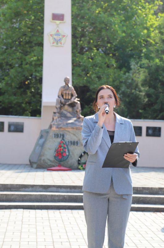 В день солидарности в борьбе с терроризмом на Аллее славы состоялся митинг В день солидарности в борьбе с терроризмом на Аллее славы состоялся митинг