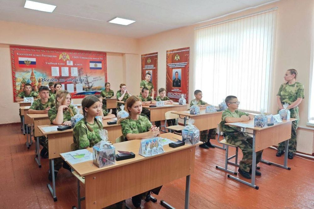Крымчане помогли в обустройстве кадетских классов в Херсонской области Крымчане помогли в обустройстве кадетских классов в Херсонской области