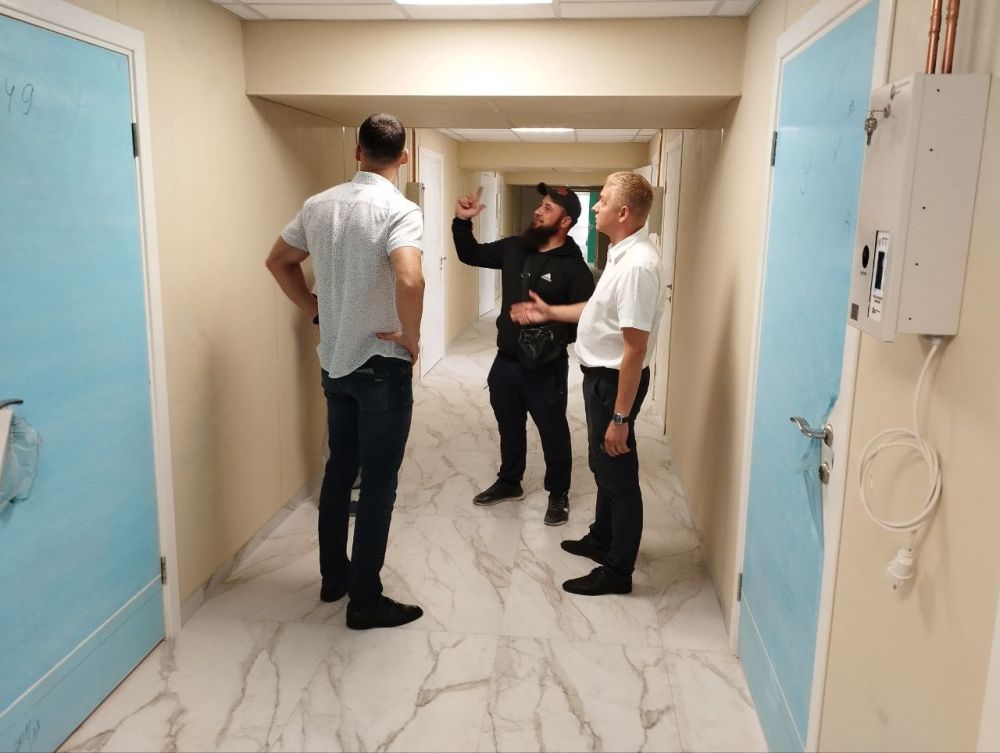 В Красногвардейской ЦРБ продолжается капремонт стационарного комплекса В Красногвардейской ЦРБ продолжается капремонт стационарного комплекса