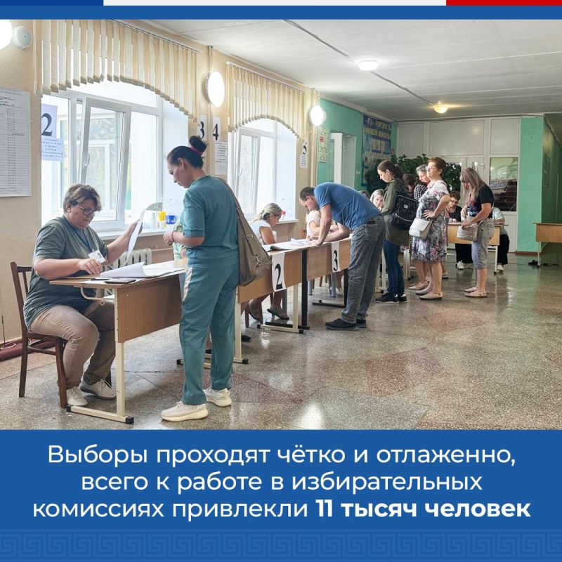 В Крыму начался заключительный день голосования за депутатов Государственного Совета и представительных органов муниципалитетов В Крыму начался заключительный день голосования за депутатов Государственного Совета и представительных органов муниципалитетов