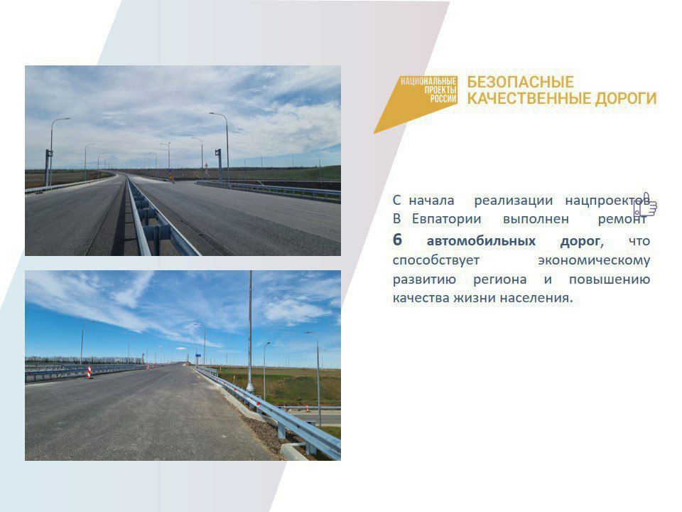 Подведены итоги реализации нацпроектов в городе Евпатория Подведены итоги реализации нацпроектов в городе Евпатория