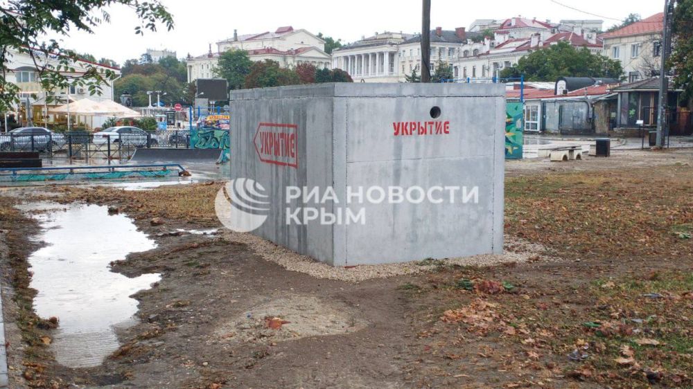 Непогода обрушилась на Севастополь Непогода обрушилась на Севастополь