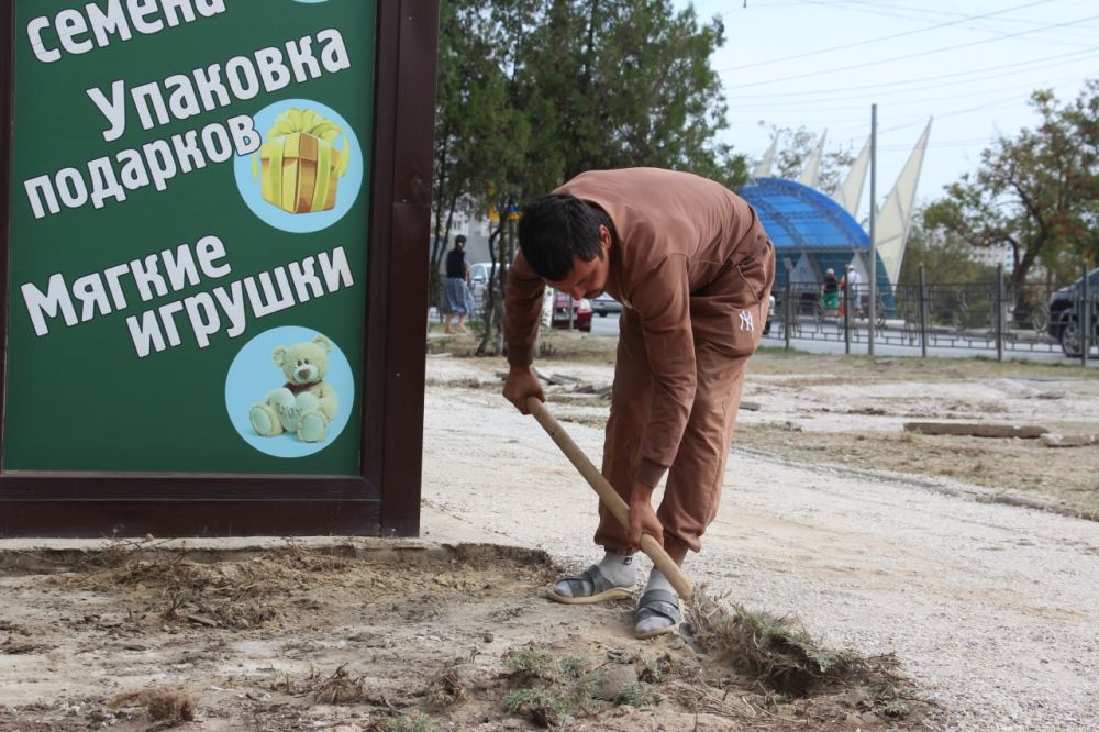 #ЖКХ_и_строительство. Ремонт пешеходных зон в городе продолжается #ЖКХ_и_строительство. Ремонт пешеходных зон в городе продолжается