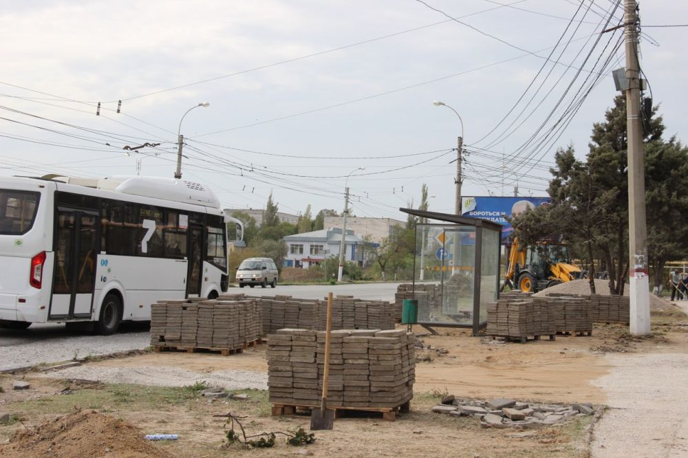 #ЖКХ_и_строительство. Ремонт пешеходных зон в городе продолжается #ЖКХ_и_строительство. Ремонт пешеходных зон в городе продолжается