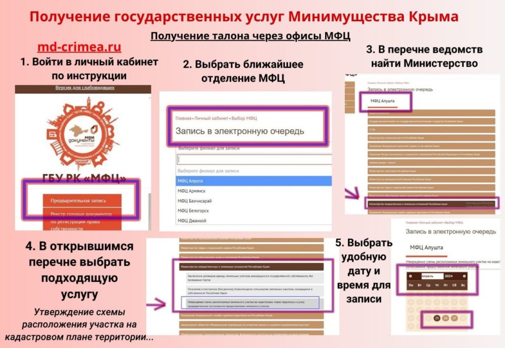 Подать документы в Минимущество Крыма для получения государственных услуг можно несколькими способами Подать документы в Минимущество Крыма для получения государственных услуг можно несколькими способами