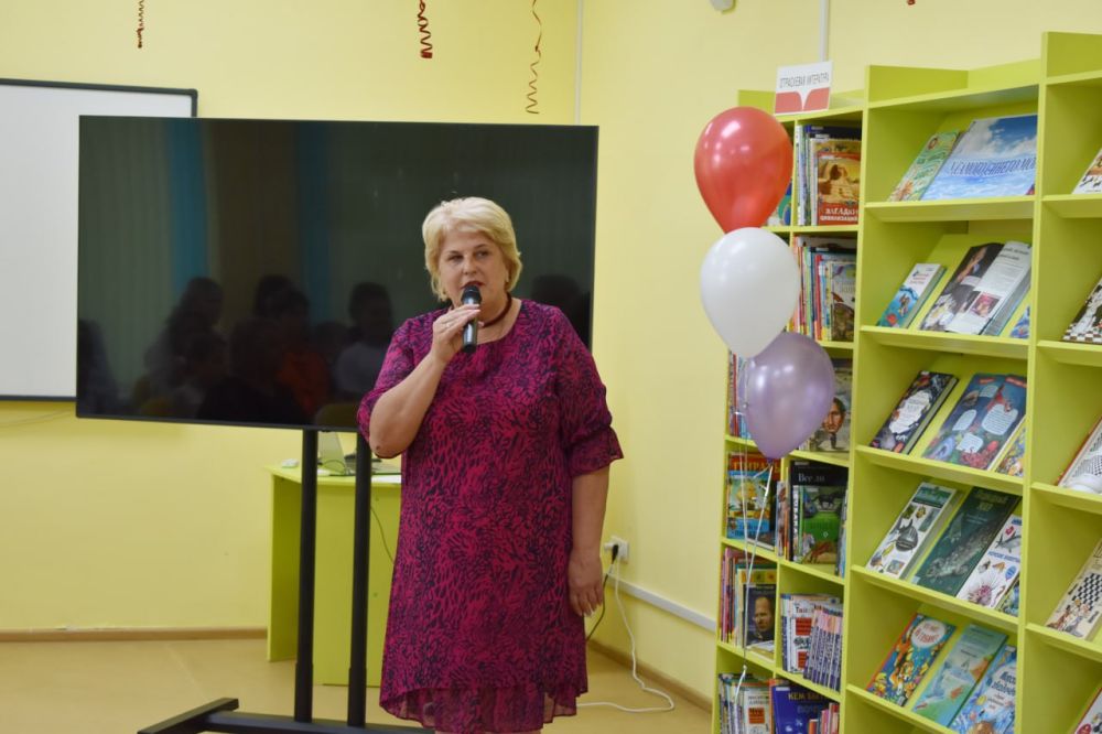 Галина Огнёва: Сегодня в рамках национального проекта «Культура» состоялось торжественное открытие первой модельной библиотеки на Южном берегу Крыма! Галина Огнёва: Сегодня в рамках национального проекта «Культура» состоялось торжественное открытие первой модельной библиотеки на Южном берегу Крыма!