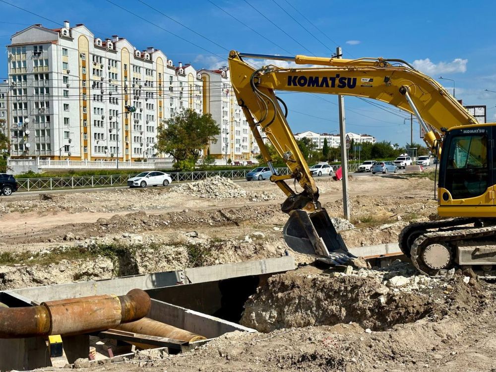 Временная дорога между Столетовским проспектом и улицей Шевченко готова к запуску движения Временная дорога между Столетовским проспектом и улицей Шевченко готова к запуску движения